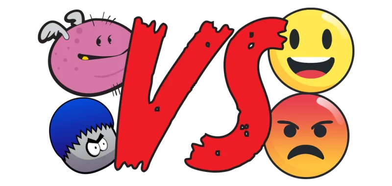Morons vs Emoticons logo